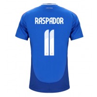 Maglia Calcio Italia Giacomo Raspadori #11 Prima Divisa Europei 2024 Manica Corta